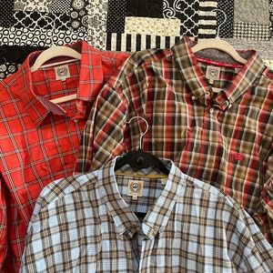 👔 Bundle of 3 Cinch 2XL Men’s long-sleeve button up dress shirts